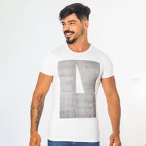 Camiseta Masculina Viscolycra Premium C/ Estampa Manga Curta