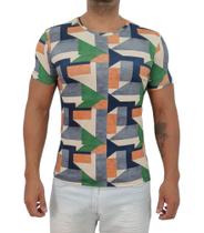 Camiseta Masculina Viscolycra Viscose Encorpada com Elastano Extra Macio estilo baby look - Slim Fit