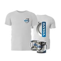 Camiseta Masculina Volvo Silver 100% Algodão e Caneca Volvo - Estradão BR