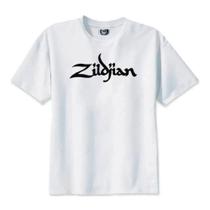 Camiseta Masculina Zildjan Cymbals Camisa 100% Algodão - SEMPRENALUTA