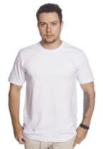 camiseta masculino lisa algodao