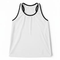 Camiseta Masculino Regata Machão Dry Fit Slim Fit Academia Vies