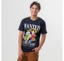 Camiseta masculino wanted Camiseta masculino wanted