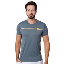 Camiseta Masculino Zeiq 201-006 Cinza