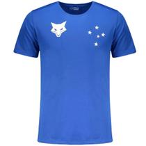 Camiseta Masculinza Cruzeiro Torcedor Surf Center- Azul