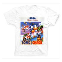 Camiseta Master System Sonic