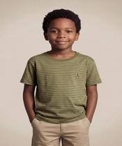 Camiseta Mc Mini Cotton Listra Reserva Mini Camiseta Mc Mini Cotton Listra Reserva Mini