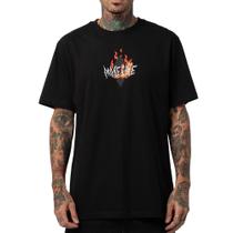 Camiseta MCD Anjo Fogo Morecore WT25 Masculina Preto
