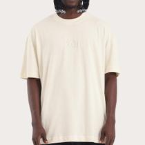 Camiseta MCD Box Fit Caligraffiti Bordado WT26 Off White Camiseta MCD Box Fit Caligraffiti Bordado WT26 Off White