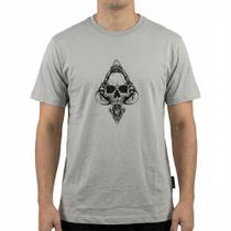 Camiseta MCD Caveira Espada SM26 Masculina Bege Poeira Camiseta MCD Caveira Espada SM26 Masculina Bege Poeira