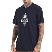 Camiseta MCD Caveira Espada SM26 Masculina Preto Camiseta MCD Caveira Espada SM26 Masculina Preto