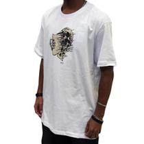 Camiseta MCD Caveira Metamorfose WT25 Masculina Branco