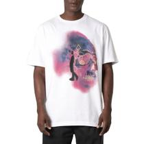 Camiseta MCD Caveira Raio X Branca Camiseta MCD Caveira Raio X Branca