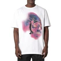 Camiseta MCD Caveira Raio X SM25 Masculina Branco Camiseta MCD Caveira Raio X SM25 Masculina Branco