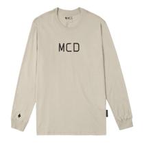 Camiseta MCD Manga Longa Regular ML MCD WT24 Cinza Stone