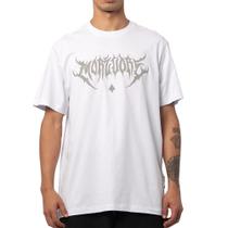 Camiseta MCD More Core Caligrafitti WT25 Masculina Branco Camiseta MCD More Core Caligrafitti WT25 Masculina Branco