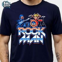 Camiseta Mega Man Rock Band Jogo Game