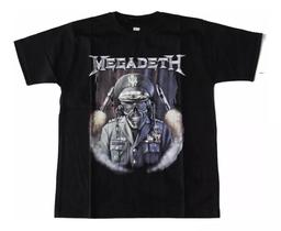 Camiseta Megadeth Blusa Adulto Banda de Rock Or1035 BM
