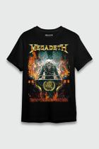 Camiseta megadeth consulado do rock Camiseta megadeth consulado do rock