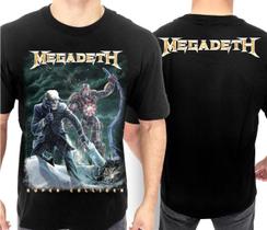 Camiseta Megadeth Of0083 Consulado Do Rock Oficial Banda