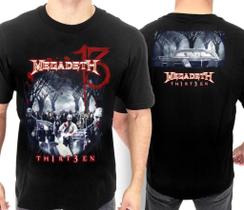 Camiseta Megadeth Of0101 Consulado Do Rock Oficial Banda