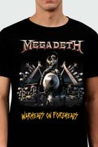 Camiseta Megadeth Warheads Banda de Rock Oficial Of0216 RCH
