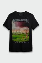 Camiseta Megadeth Youthanasia Blusa Oficial Of0082
