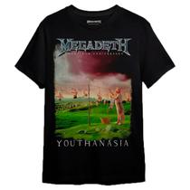 Camiseta Megadeth Youthanasia Consulado do Rock