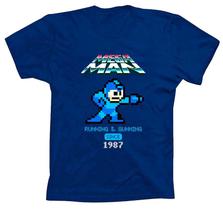 Camiseta Megaman - Running & Gunning