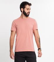 Camiseta Meia Malha Básica Masculina Kohmar Rosa