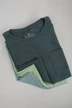 Camiseta Meia Malha Flame Verde Escuro - Bugbee