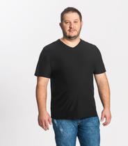 Camiseta Meia Malha Masculina Rovitex Plus Size Básicos