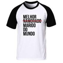 Camiseta melhor namorado do mundo tshirt amor blusa