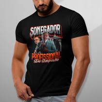 Camiseta Meme Sonegador Profissional De Impostos Engraçada 100% Algodao Qualidade Camiseta Meme Sonegador Profissional De Impostos Engraçada 100% Algodao Qualidade