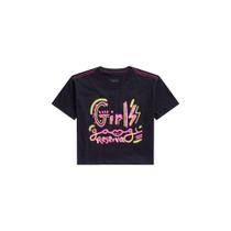 Camiseta Menina Silk Girls Gang Reserva Mini
