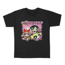 Camiseta Meninas Super Poderosas Desenho