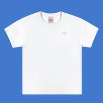 Camiseta Menino Angerô Algodão Básica Branco