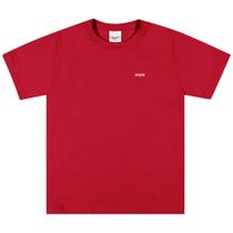 Camiseta Menino Angerô em Algodão na cor Vermelho