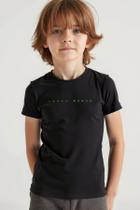 Camiseta Menino Básica Manga Curta Estampa Logo Ogochi Camiseta Menino Básica Manga Curta Estampa Logo Ogochi