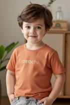 Camiseta Menino Básica Manga Curta Estampa Logo Ogochi Camiseta Menino Básica Manga Curta Estampa Logo Ogochi