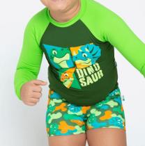 Camiseta Menino Dino Trio Puket