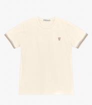 Camiseta Menino em Cotton Leve Trick Nick Bege Camiseta Menino em Cotton Leve Trick Nick Bege