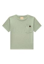 Camiseta Menino Lisa Verde Milon