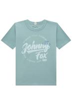 Camiseta Menino Manga Curta Estampada Johnny Fox