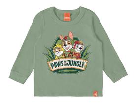 Camiseta Menino Manga Longa Ruble, Chase e Marshall Patrulha Canina Malwee Kids