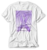 camiseta mês fevereiro roxo prevenção sobre lúpus Alzheimer