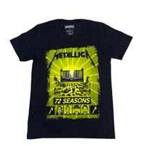 Camiseta Metallica 72 Seasons Blusa Adulto Unissex Banda de Rock Bo619