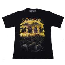 Camiseta Metallica Blusa Adulto Unissex Banda de Rock Mr306 RCH