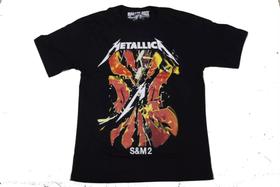Camiseta Metallica Blusa Adulto Unissex Banda de Rock Mr312 BM Camiseta Metallica Blusa Adulto Unissex Banda de Rock Mr312 BM