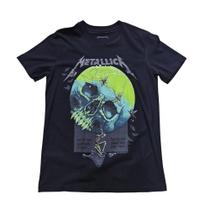 Camiseta Metallica Blusa Banda de Rock Adulto Unissex E027